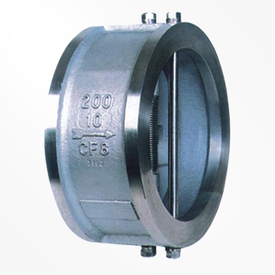 對(duì)夾蝶式止回閥