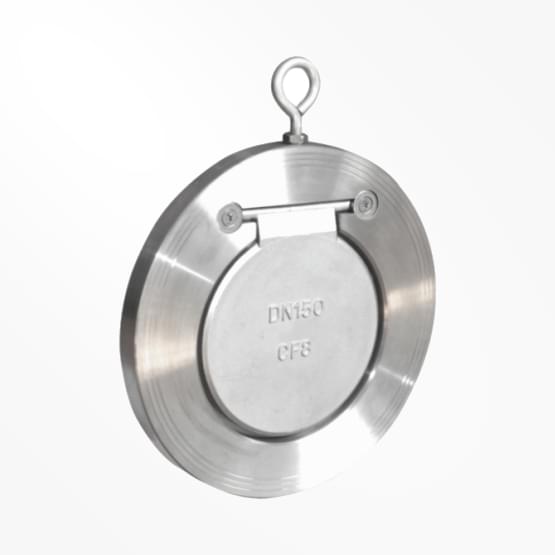 薄型對(duì)夾旋啟止回閥